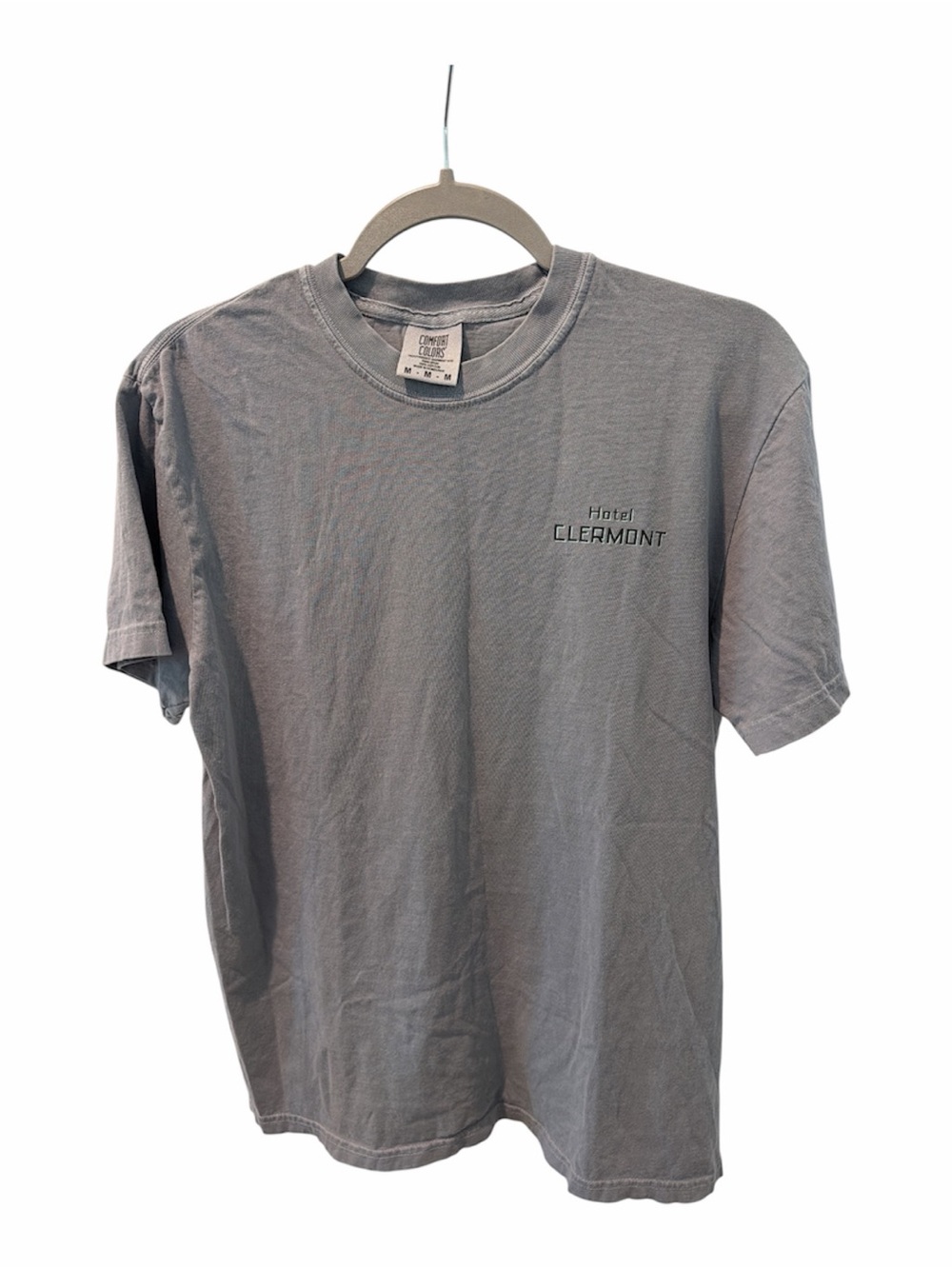 COMFORT COLORS Hotel Clermont Atlanta Georgia Gray Tee size medium - Picture 2 of 6